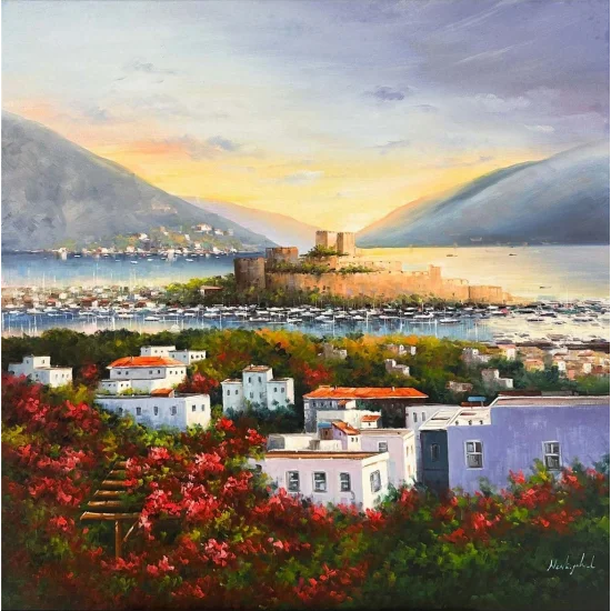 Bodrumun Kalbinde Yağlı Boya Tablosu