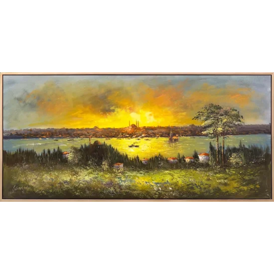 A Rain of Light on the Bosphorus Oil Painting