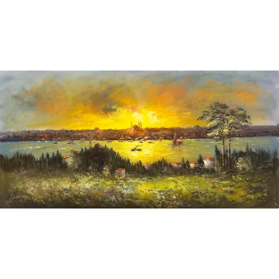 A Rain of Light on the Bosphorus Oil Painting