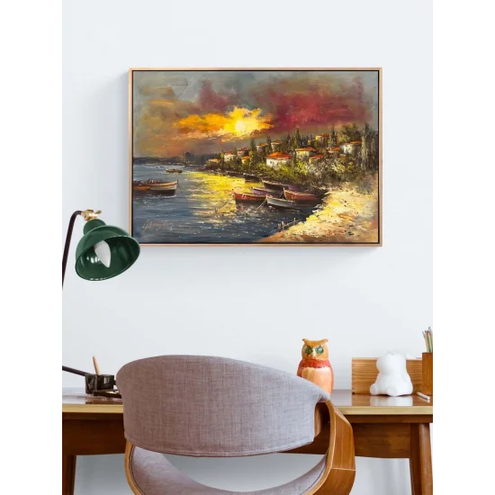 The Last Light on the Bosphorus Oil Painting