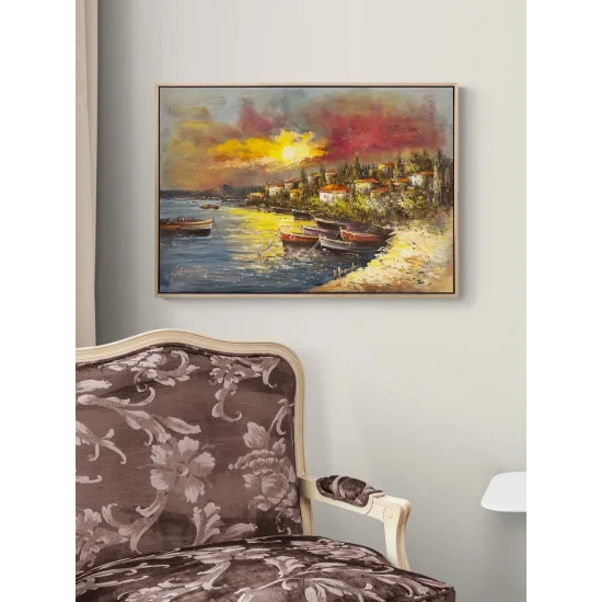 The Last Light on the Bosphorus Oil Painting