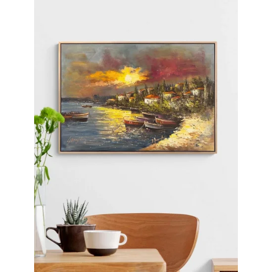 The Last Light on the Bosphorus Oil Painting