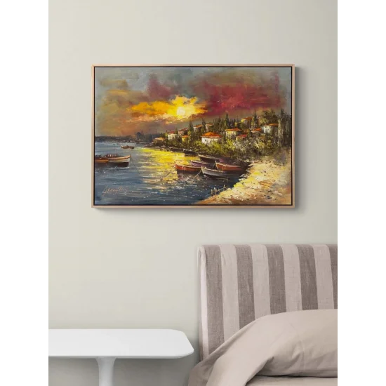 The Last Light on the Bosphorus Oil Painting
