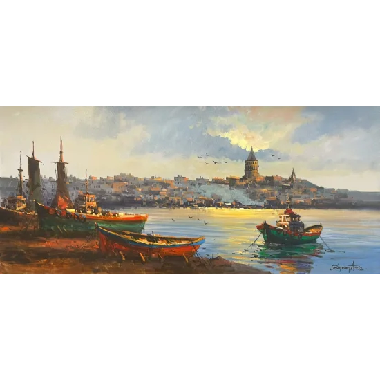 The Magic of the Bosphorus Oil Painting