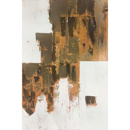 Boşluk ve Doku Yağlı Boya Tablosu