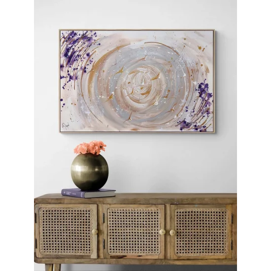 Boşlukta Bir An Yağlı Boya Tablosu