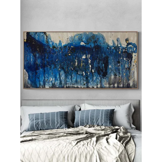 Boşlukta Bir Ses Yağlı Boya Tablosu