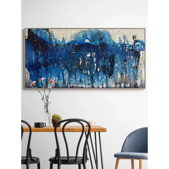 Boşlukta Bir Ses Yağlı Boya Tablosu