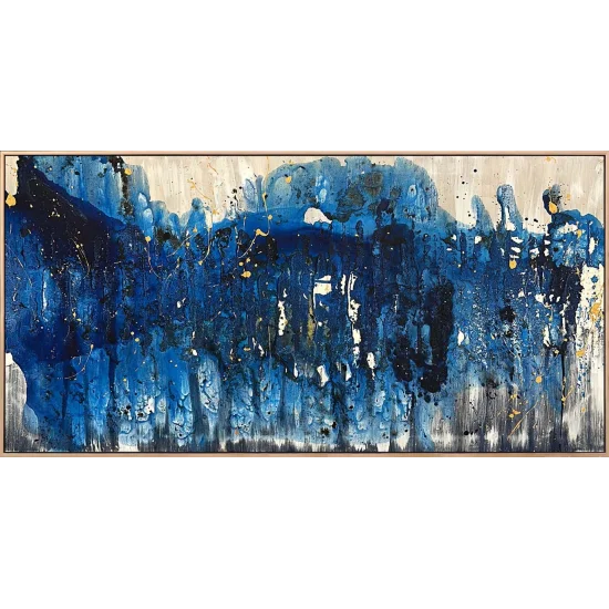 Boşlukta Bir Ses Yağlı Boya Tablosu