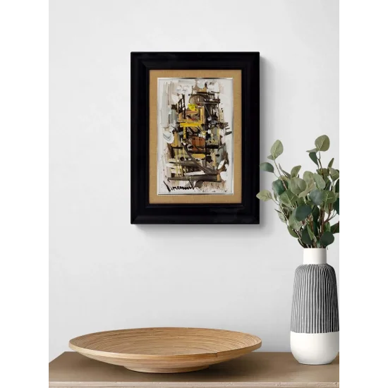 Boşlukta Işık Yağlı Boya Tablosu