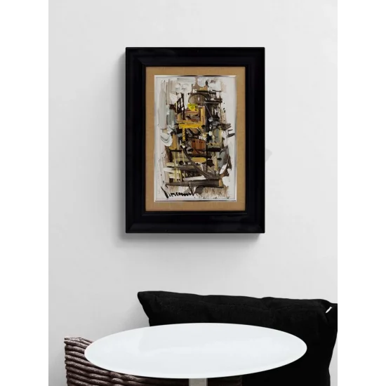 Boşlukta Işık Yağlı Boya Tablosu