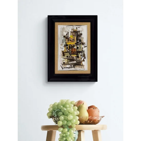 Boşlukta Işık Yağlı Boya Tablosu