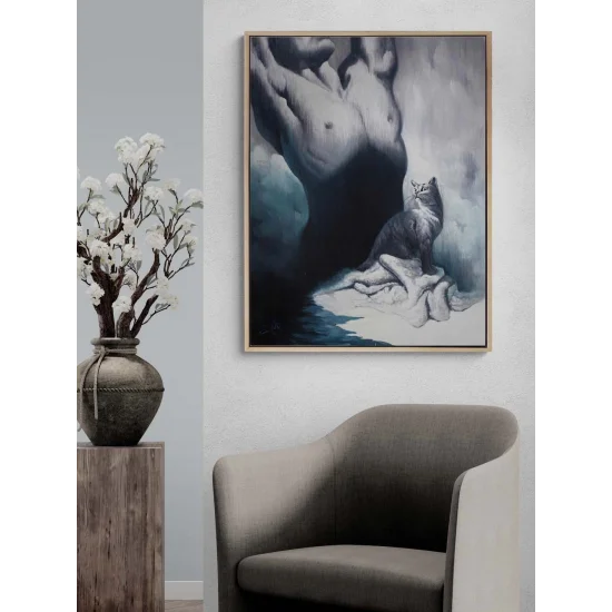 Contradiction Oil Painting | Simurg Art Gallery