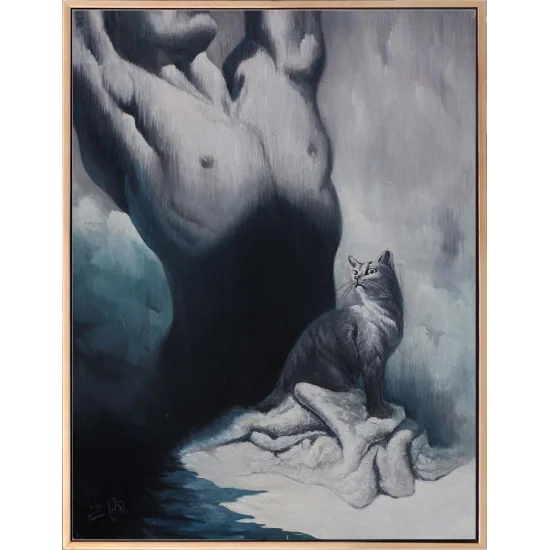 Contradiction Oil Painting | Simurg Art Gallery