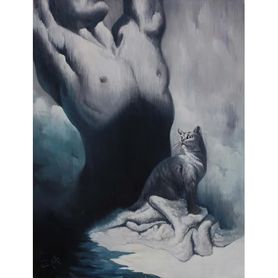 Contradiction Oil Painting | Simurg Art Gallery