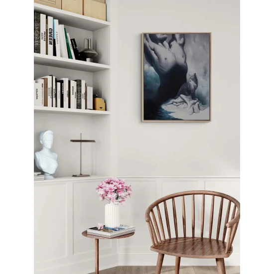 Contradiction Oil Painting | Simurg Art Gallery