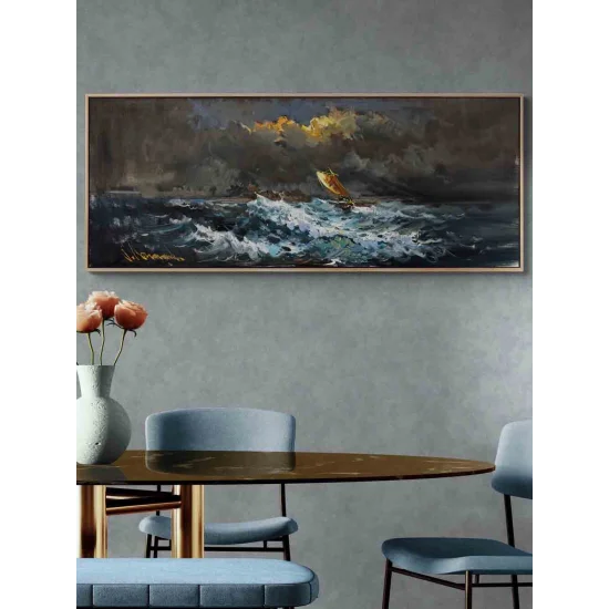 Among the Waves Oil Painting