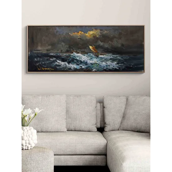 Among the Waves Oil Painting