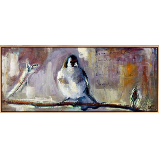 Dalın Şarkısı Yağlı Boya Tablosu