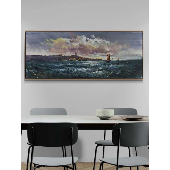 A Breeze Over the Sea Oil Painting