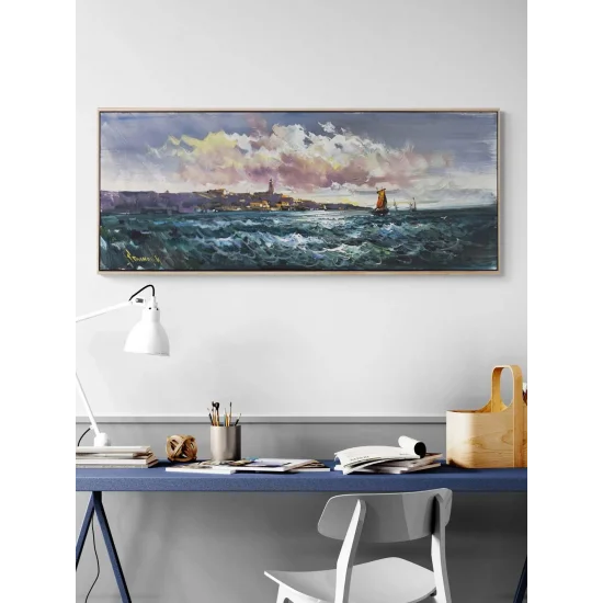 A Breeze Over the Sea Oil Painting