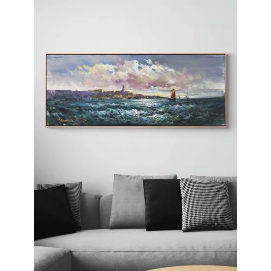 A Breeze Over the Sea Oil Painting