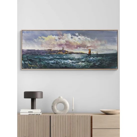 A Breeze Over the Sea Oil Painting