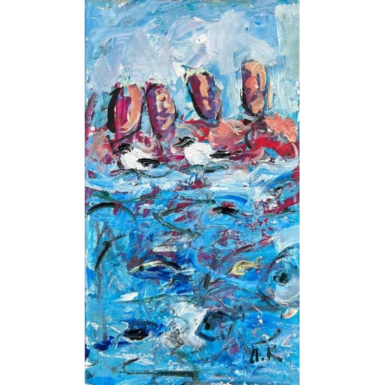 Dream In The Sea Oil Painting