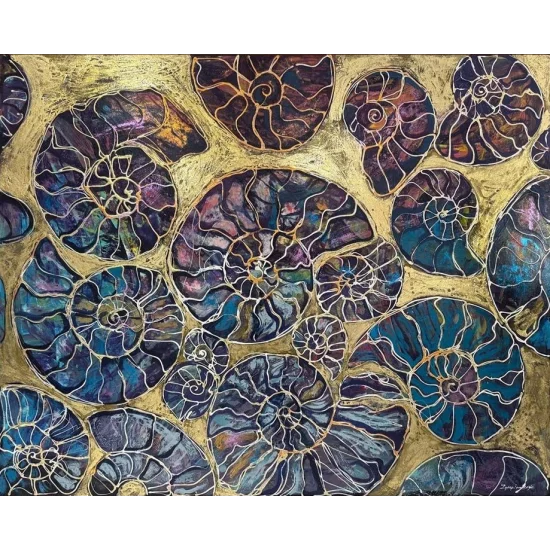 Denizin Hatıraları Yağlı Boya Tablosu