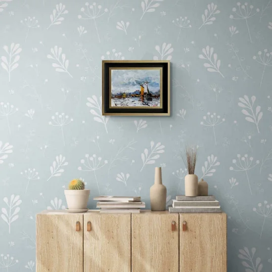 Denizin Huzurlu Dansı Yağlı Boya Tablosu