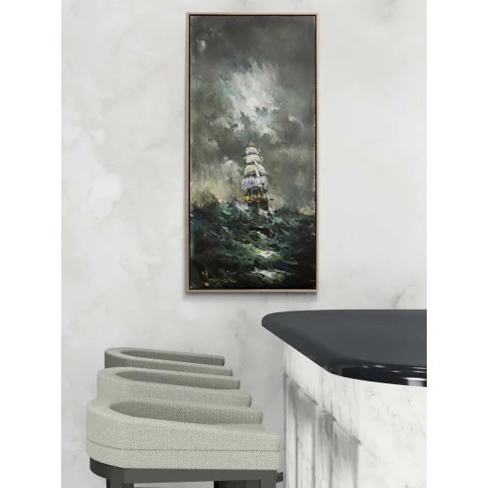 The Noise of the Seas Oil Painting