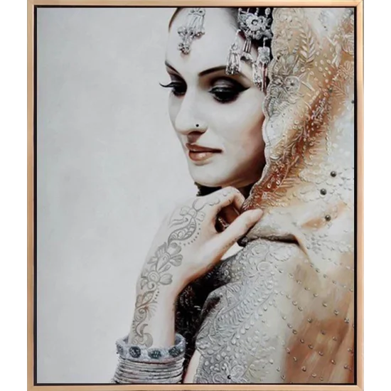 Deep Beauty Oil Painting