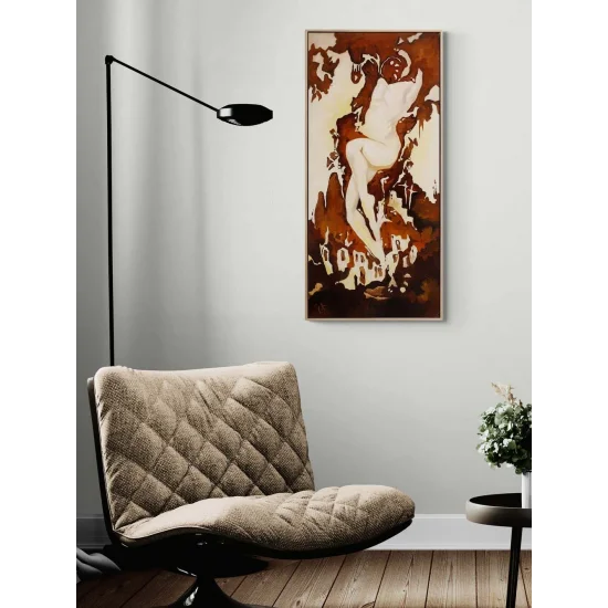 Derinlik Algısı Yağlı Boya Tablosu