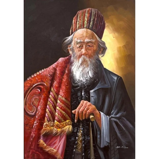 Dervişin Hatırası Yağlı Boya Tablosu
