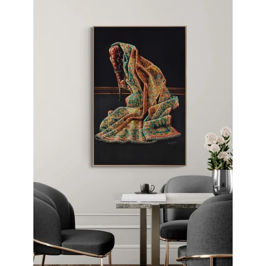 Desenlerin Hafızası Yağlı Boya Tablosu