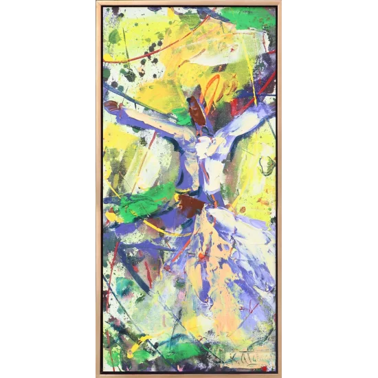 Swerving Oil Painting