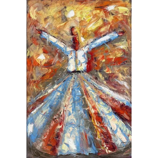 Dönüşte Saklı Sırlar Yağlı Boya Tablosu