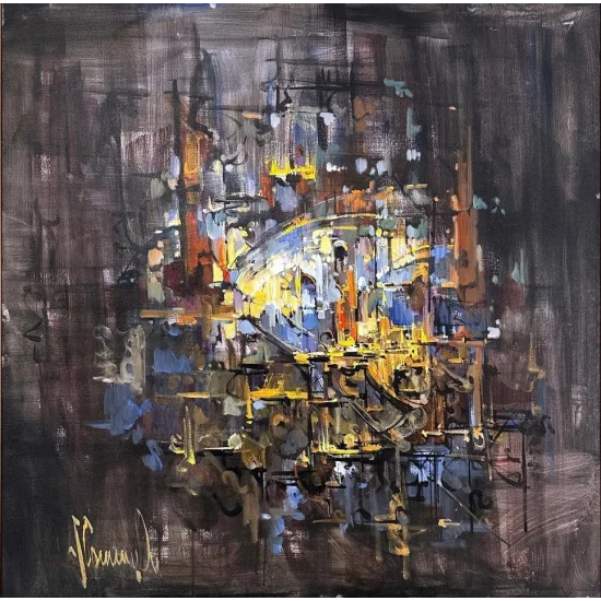 Dönüşüm Anı Yağlı Boya Tablosu