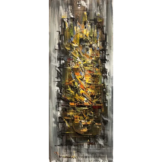 Düşlerin Akışı Yağlı Boya Tablosu