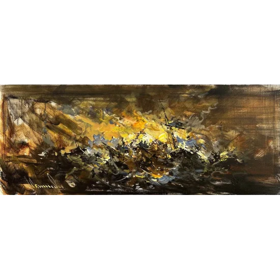 Imaginary Chaos Oil Painting