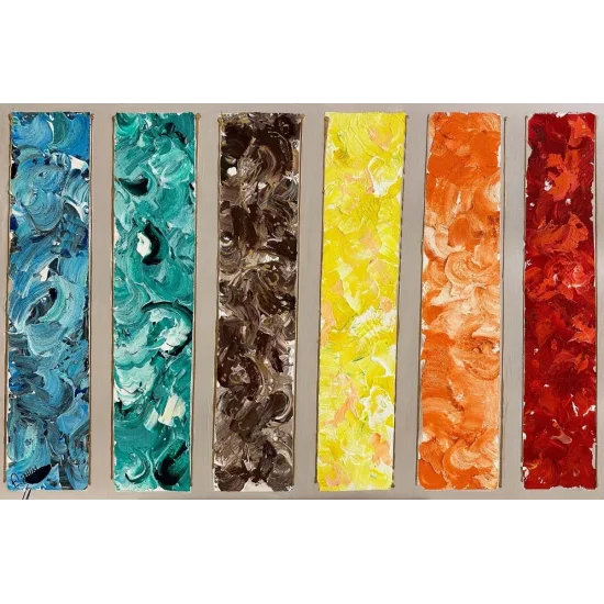 Elementlerin Rengi Yağlı Boya Tablosu