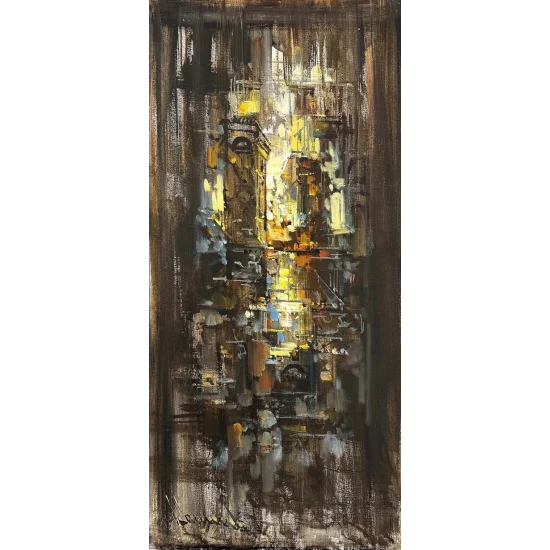 Enerjinin Döngüsü Yağlı Boya Tablosu