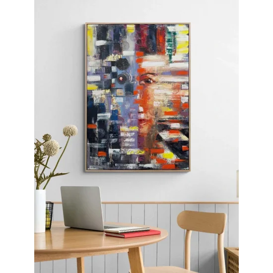 The Song of the Brunette Beauty Oil Painting