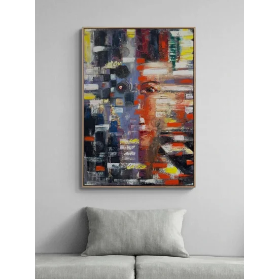 The Song of the Brunette Beauty Oil Painting