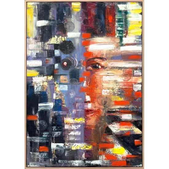 The Song of the Brunette Beauty Oil Painting