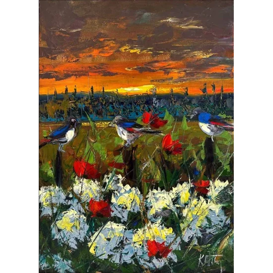 Unique Harmony Oil Painting