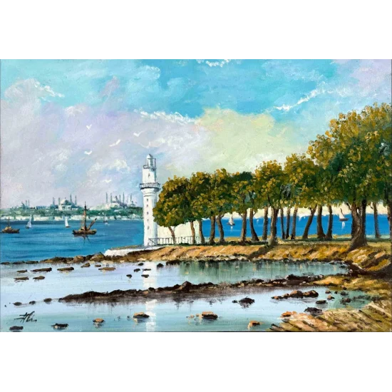 From Fenerbahçe to Sultanahmet Oil Painting