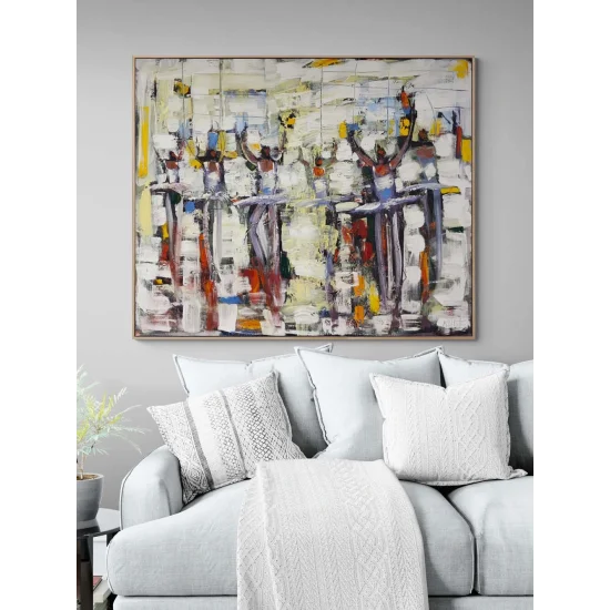 Zarafetin Adımları Yağlı Boya Tablosu