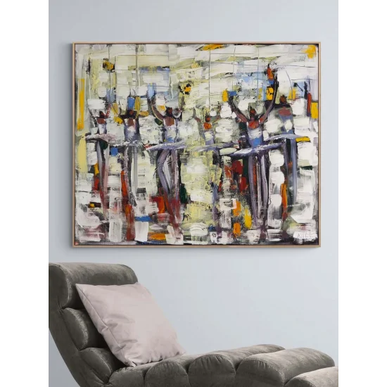 Zarafetin Adımları Yağlı Boya Tablosu