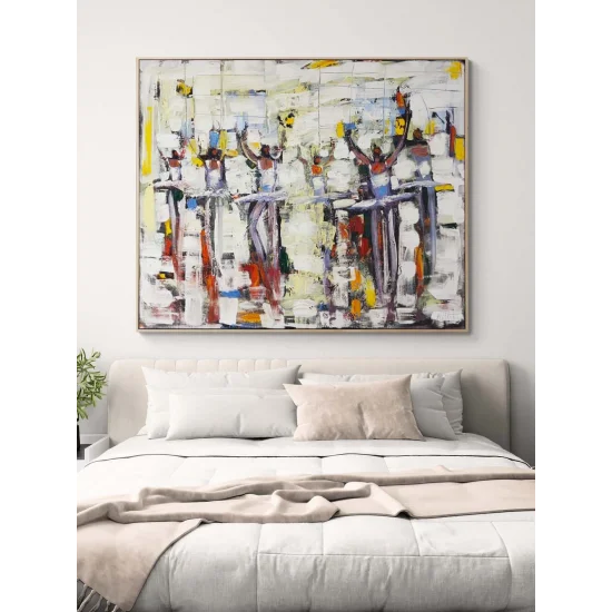 Zarafetin Adımları Yağlı Boya Tablosu